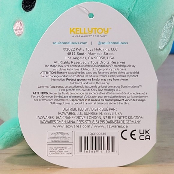 Squishmallow Nessie the Loch Ness Monster 5" UltraSoft Stuffed Animal Toy Plush - Picture 6 of 6